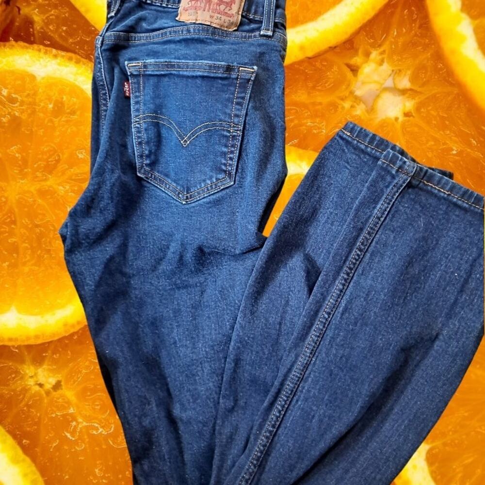 Levi's 511 Blue Waterless‎ Jeans Size 34x34